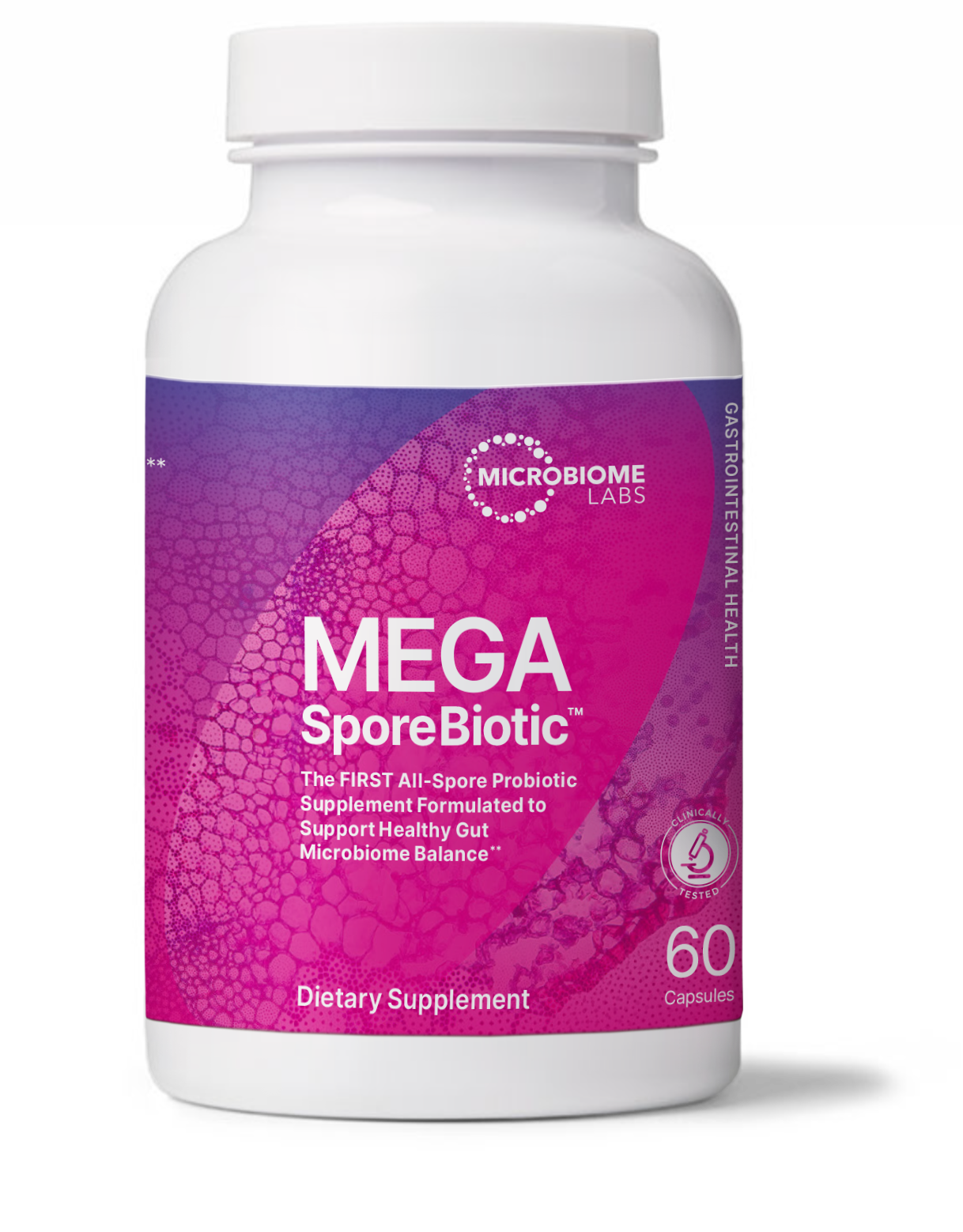 MegaSporeBiotic Probiotics for Women & Men 60 Capsules